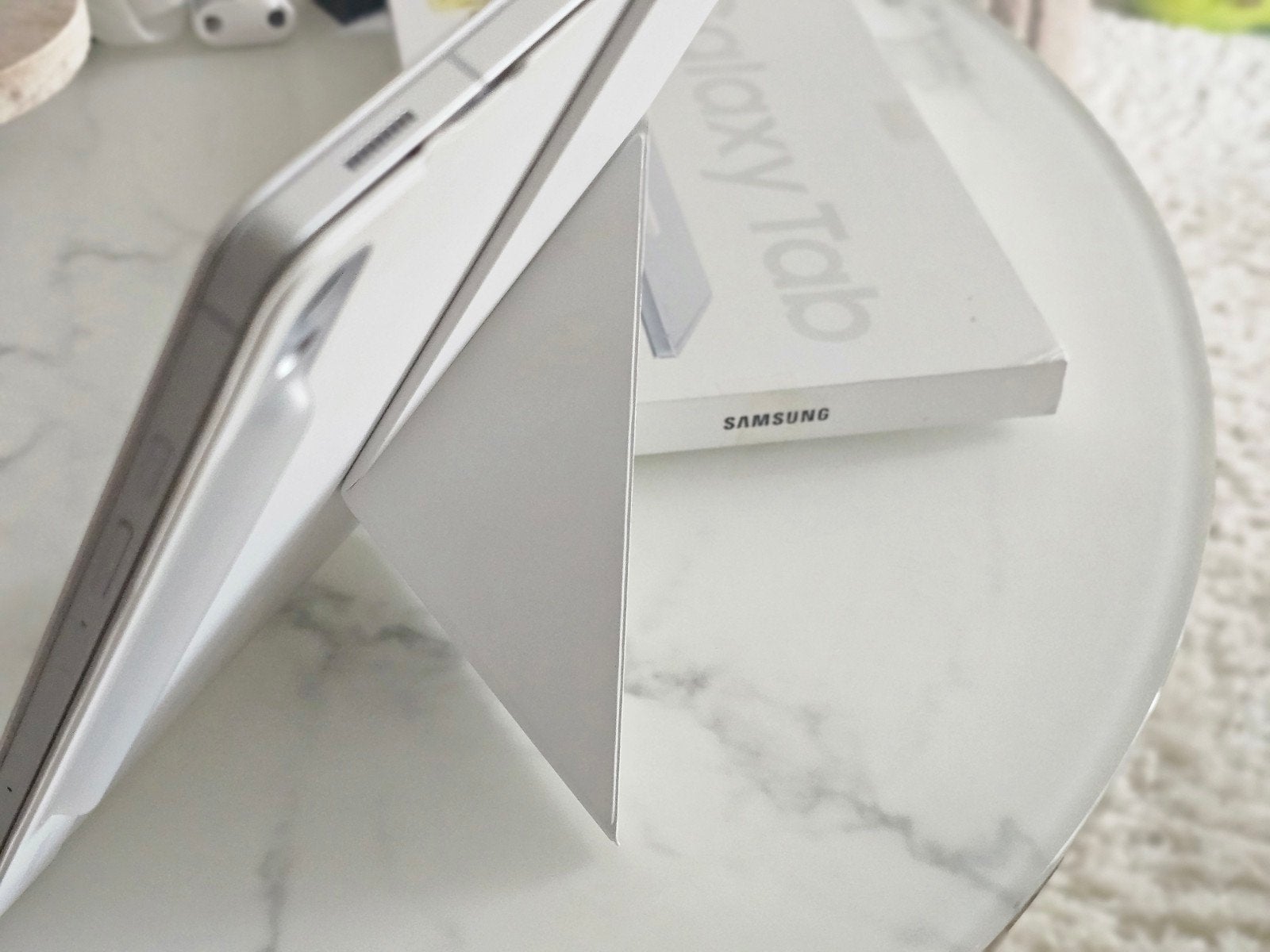 Samsung Galaxy Tab S9 FE 128GB met S Pen, Book Cover en doos, Computers en Software, Android Tablets, 11 inch, Ophalen of Verzenden