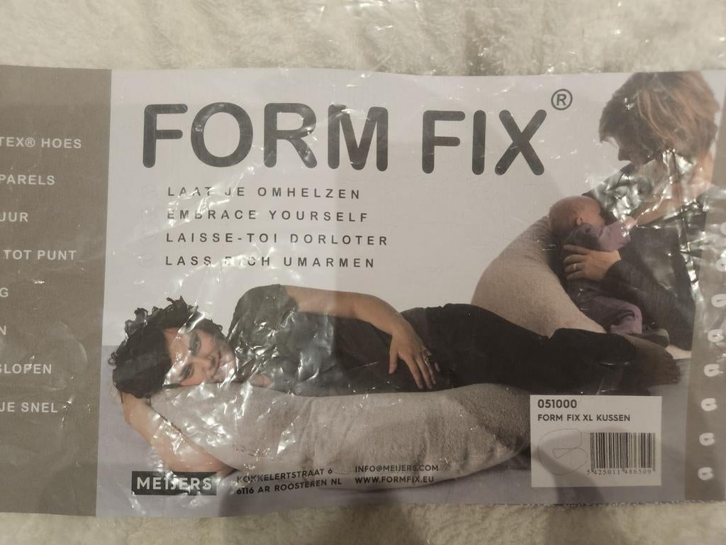 Form Fix XL Kussen - Comfortabel en Veelzijdig, Ophalen, Nieuw, Wit, Overige vormen
