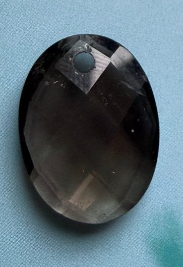 Sparkling Jewels rookkwarts edelsteen hanger, Gebruikt, Bruin, Ophalen of Verzenden, Steen of Mineraal
