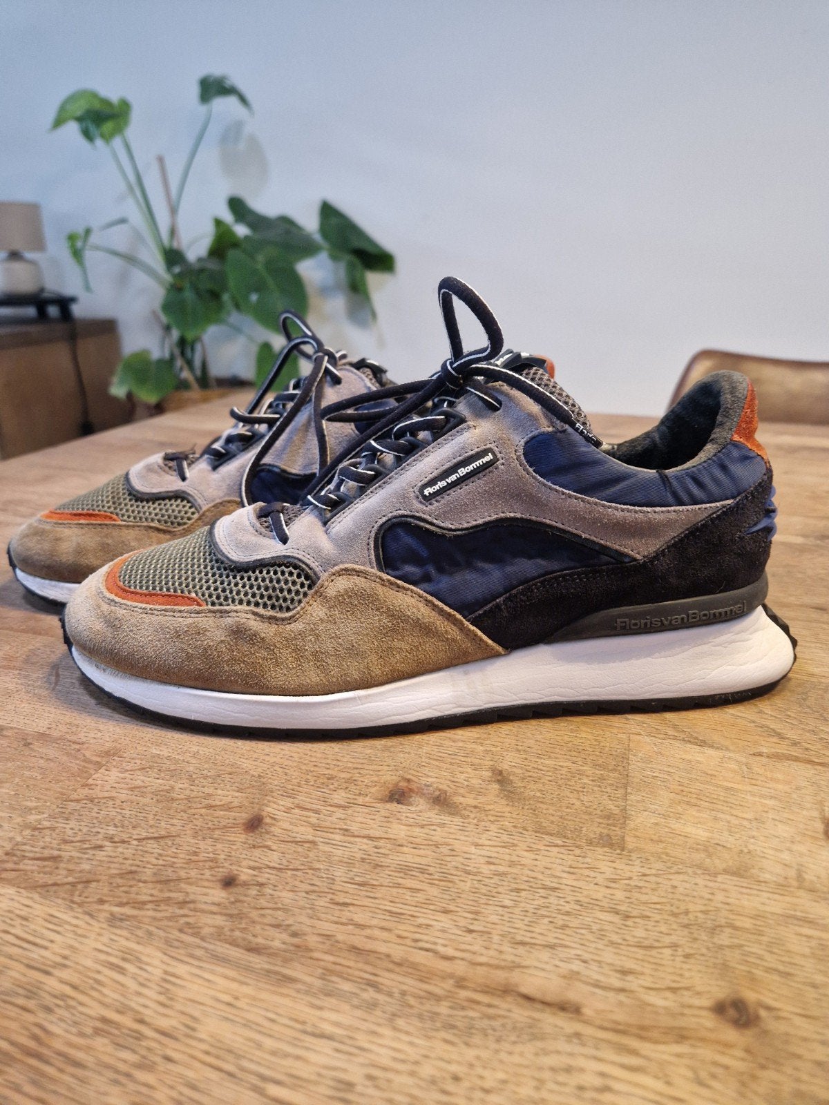 Floris van Bommel sneakers, maat 44, Blauw, Floris van Bommel, Ophalen of Verzenden, Sneakers of Gympen