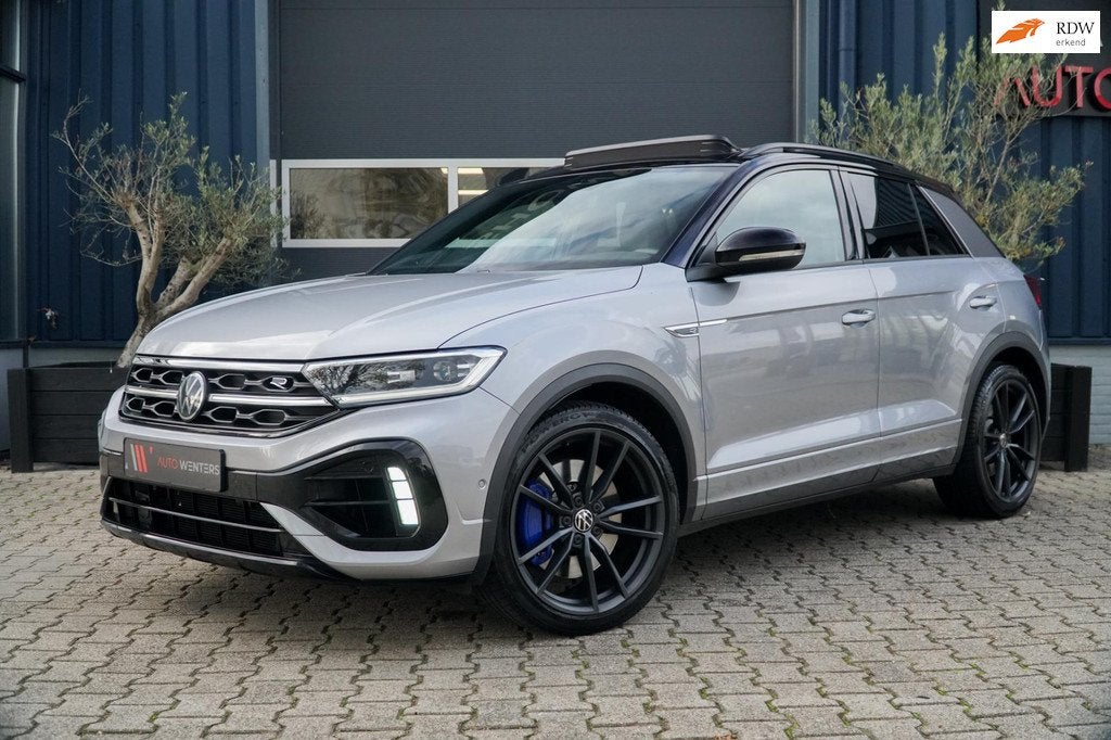 Volkswagen T-Roc 2.0 TSI 4Motion R 301PK AKRA|PANO|BEATS, Auto's, Volkswagen, Gebruikt, 4 cilinders, 1984 cc, Leder