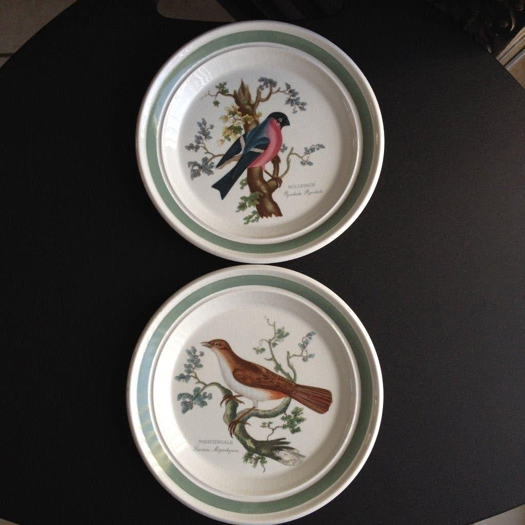 Portmeirion Birds of Britain | England | 2 bordjes 18.5 cm, Huis en Inrichting, Keuken | Servies, Nieuw, Ophalen of Verzenden