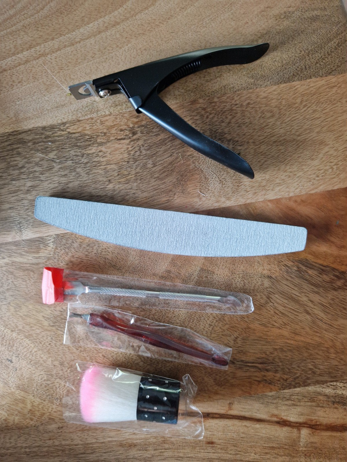 Nagel bewerk setje gratis, Ophalen of Verzenden, Nieuw, Handen en Nagels