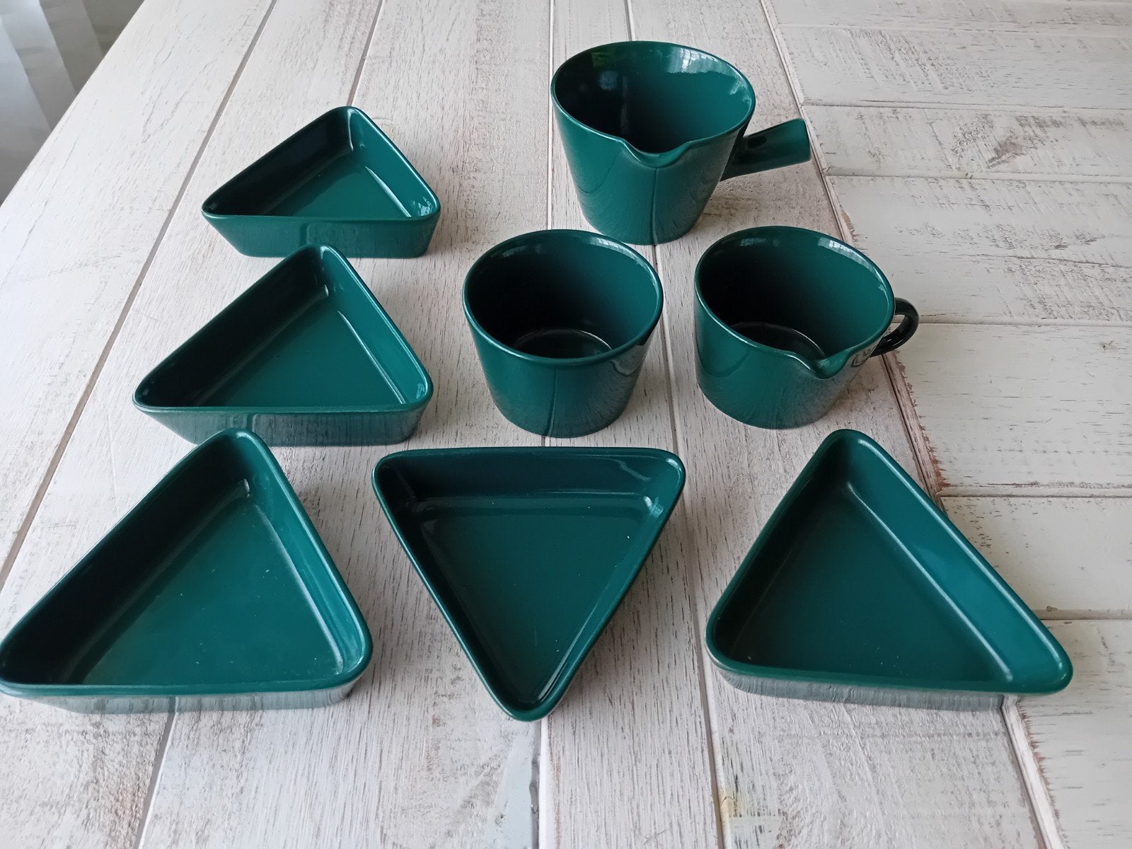 Groen Arabia Kilta servies voor Arabia Teema + Iittala Teema, Ophalen of Verzenden, Zo goed als nieuw, Overige stijlen, Porselein