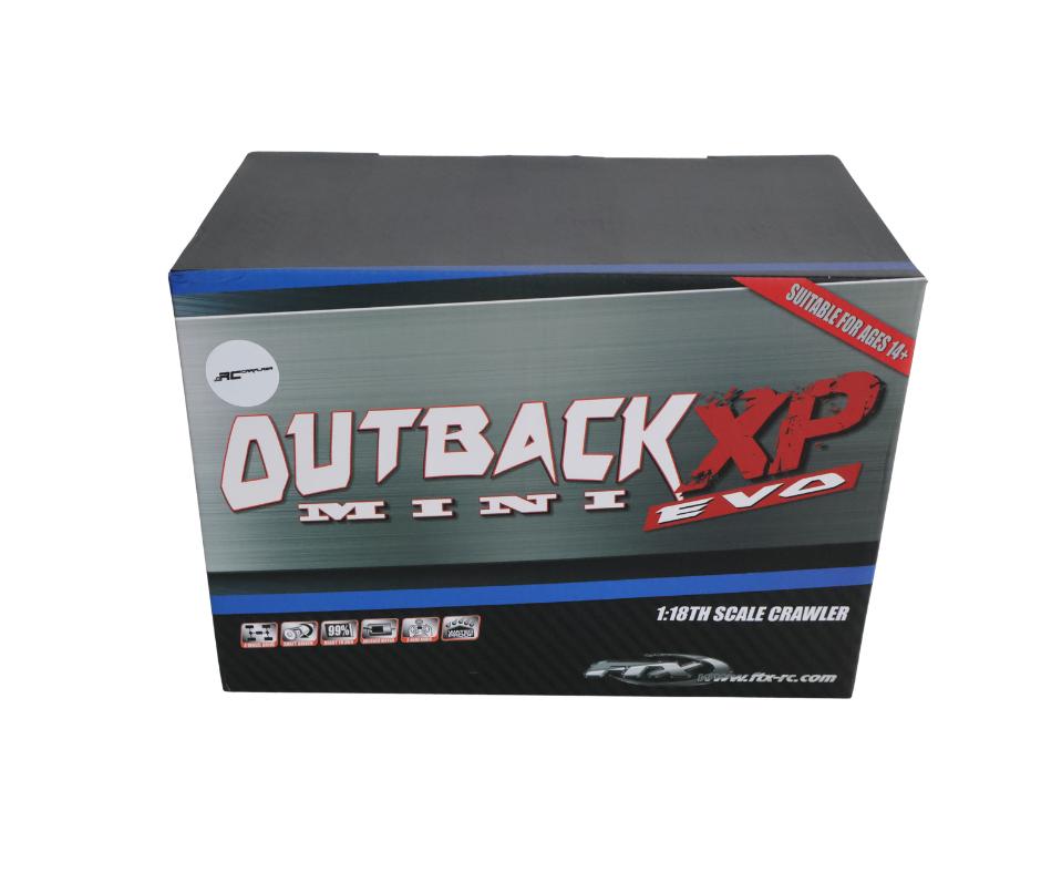 FTX Outback Mini XP 1:18 EVO Van Trail RTR Yellow, Elektro, Nieuw, Ophalen of Verzenden, Auto onroad