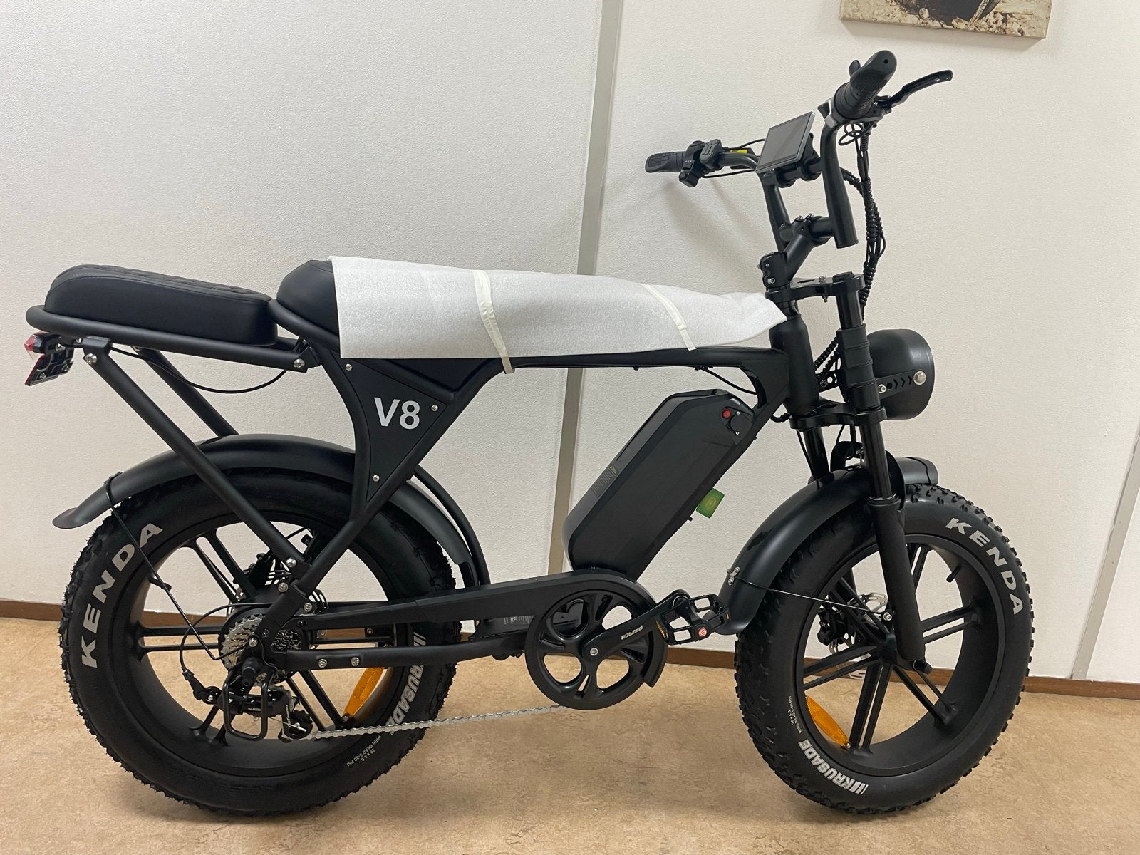 Nieuwe V8 Fatbike E-bike, Nieuw, Minder dan 47 cm, 50 km per accu of meer, Ophalen