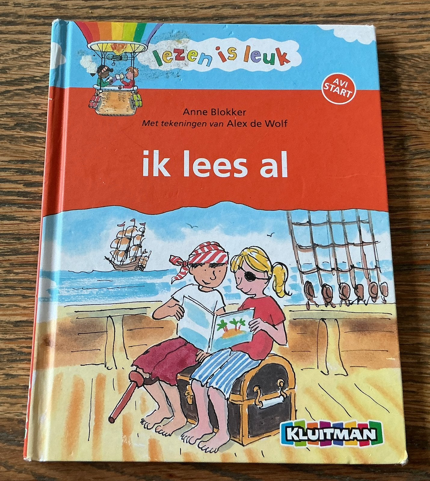 AVI-START IK LEES AL ( éénlettergrepige woorden in zinnen), Ophalen of Verzenden, Gelezen, Fictie algemeen