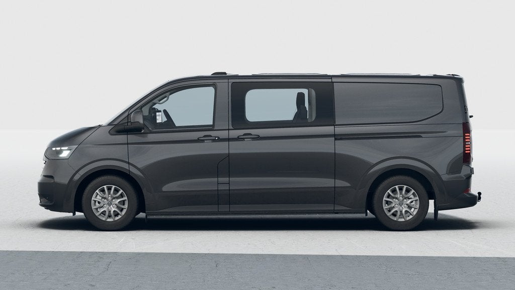 Volkswagen e-Transporter DC 32 L2H1 218pk 71 kWh | 16" Velge, Automaat, 12 maanden, Zwart, 71 kWh