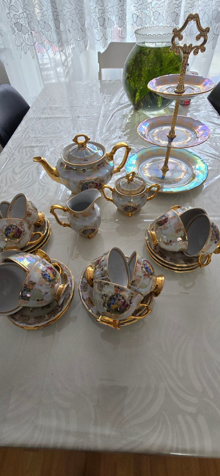 Madonna koffie/thee servies, Antiek en Kunst, Antiek | Servies compleet, Ophalen
