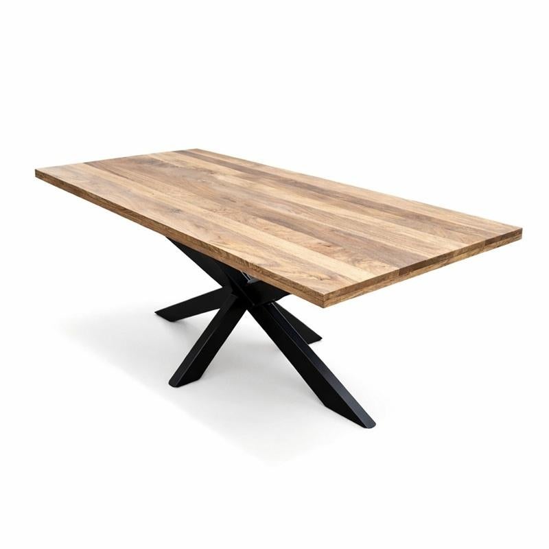 Eetkamertafel Dinertafel Mangohout Tafel Mango Keukentafel, Overige houtsoorten, Info@dehanzeherten.nl, Vijf personen of meer