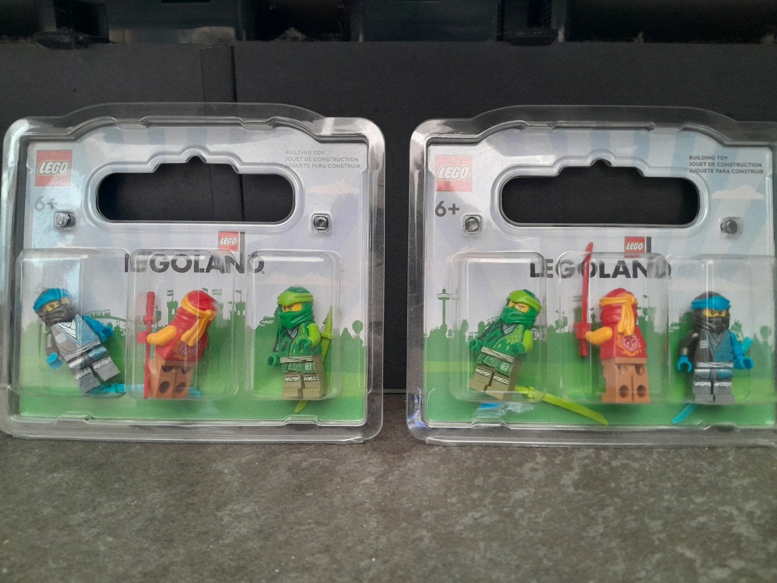 LEGO Legoland Ninjago Minifiguren Set (2 sets)19.99 per set, Lego, Nieuw, Ophalen of Verzenden, Minifiguur