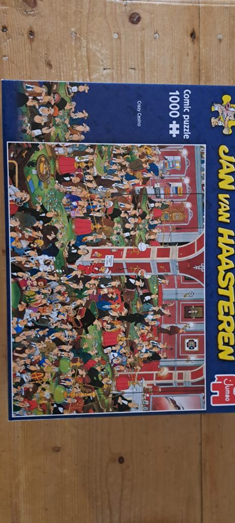 Jan van Haasteren Crazy Casino 1000 stukjes legpuzzel, Ophalen of Verzenden