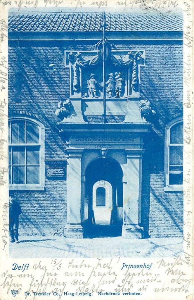379-084-037 Delft Prinsenhof, Verzenden, Voor 1920, Zuid-Holland