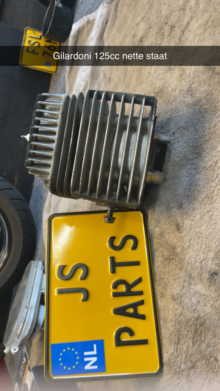 Skipper 125cc cilinder kit, Ophalen of Verzenden, Zo goed als nieuw, Cilinder
