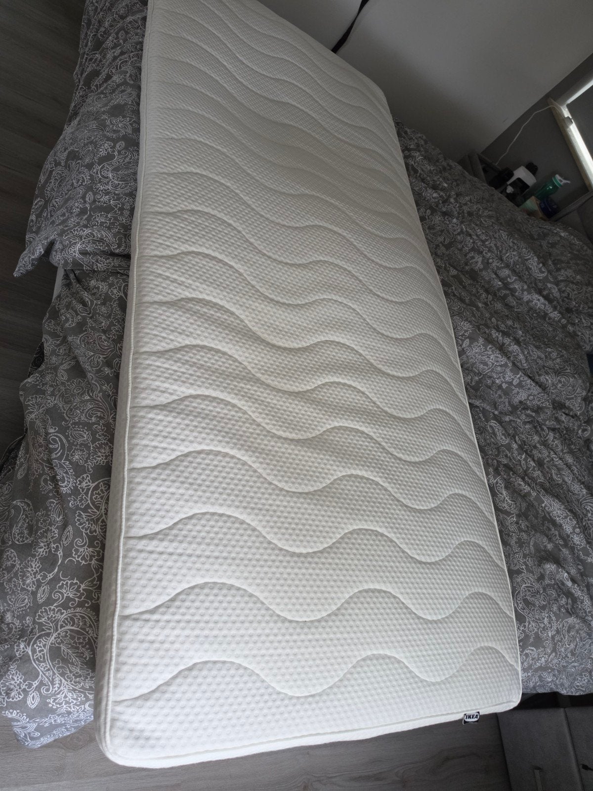 Nieuwe IKEA Matras Topper 90x200 cm, Huis en Inrichting, Ophalen, 90 cm, Eenpersoons, Nieuw