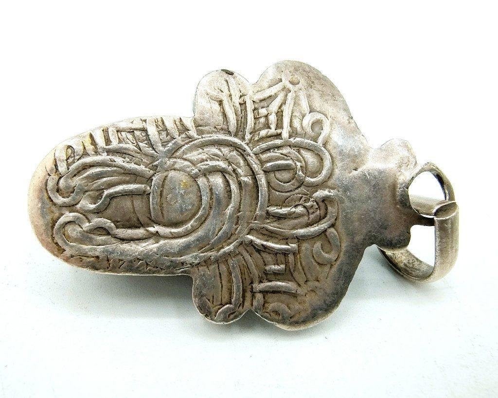 Zilveren, 925, Navajo hanger met turkoois en koraal, Info@zilverwebsite.nl, Verzenden, Zo goed als nieuw, Zilverwebsite.nl