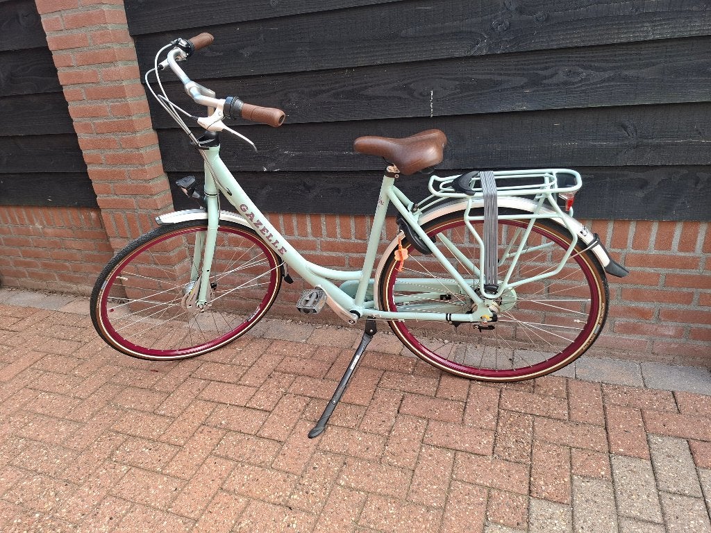 Gazelle Esprit C3 Damesfiets - Mystery Green Mat D55, Ophalen, Velgrem, Versnellingen, Gazelle