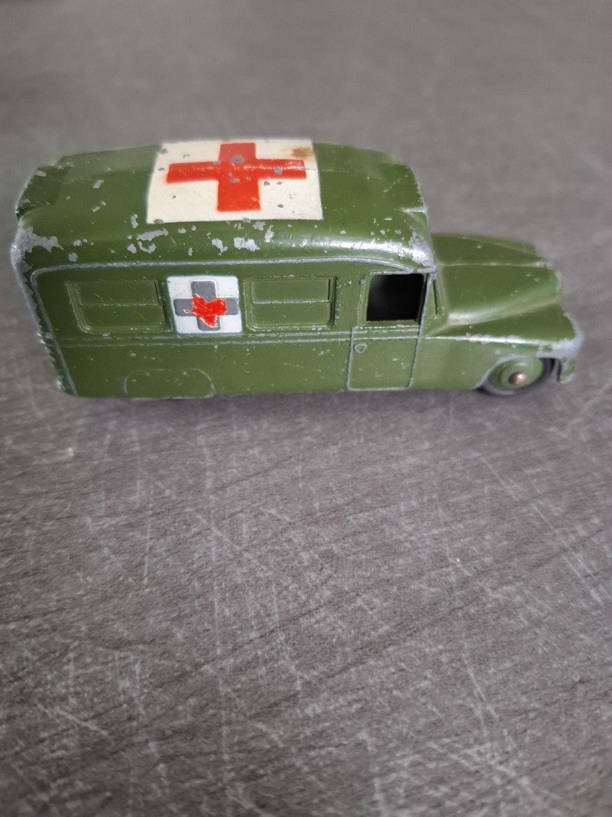Dinky Toys Daimler Ambulance - Vintage Speelgoedauto, Ophalen of Verzenden, Gebruikt