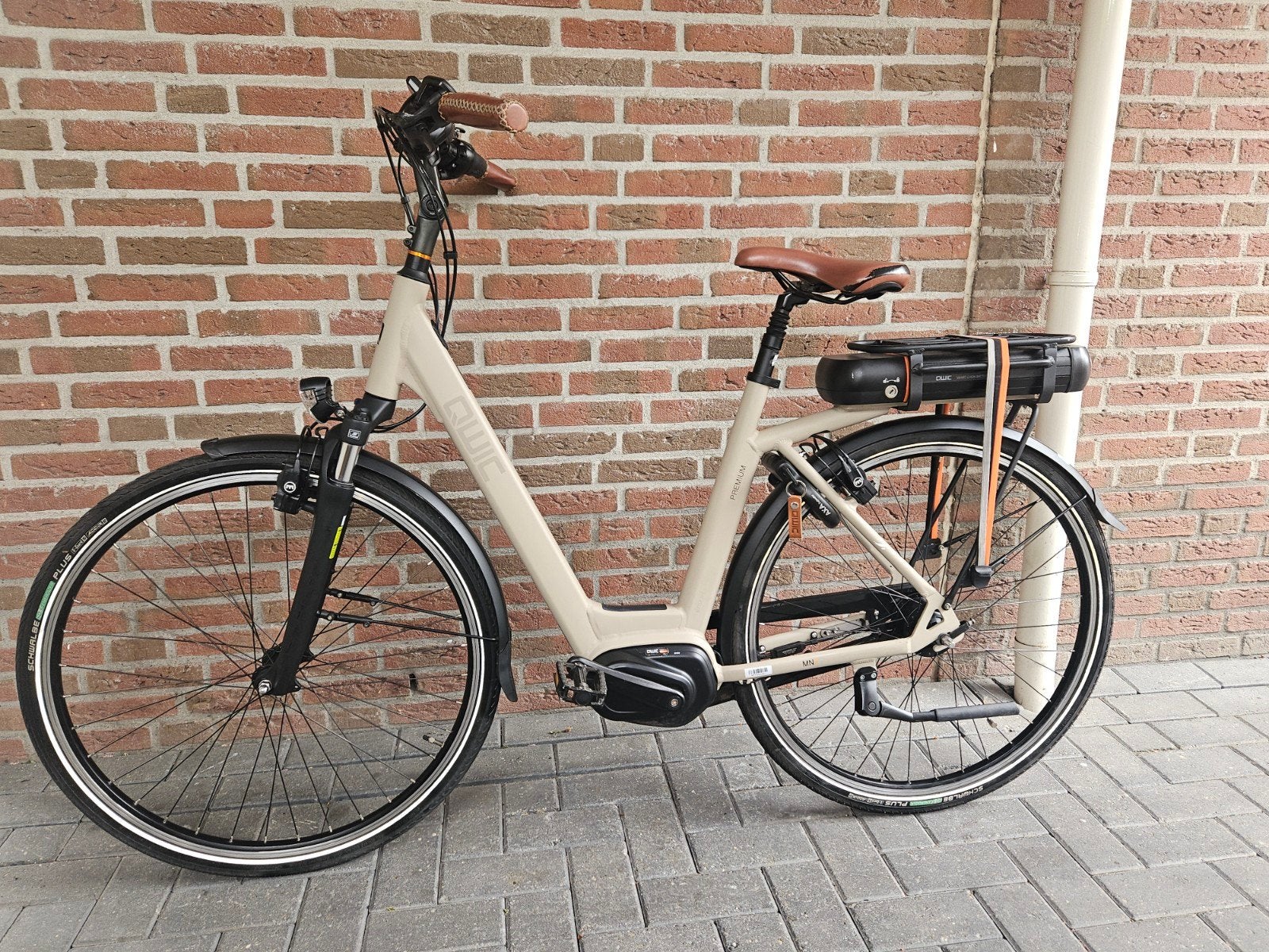 Qwic MN7, nieuwstaat. 8684km. 625Wh accu. Framemaat L, Qwic, Ophalen of Verzenden, Zo goed als nieuw, 51 tot 55 cm