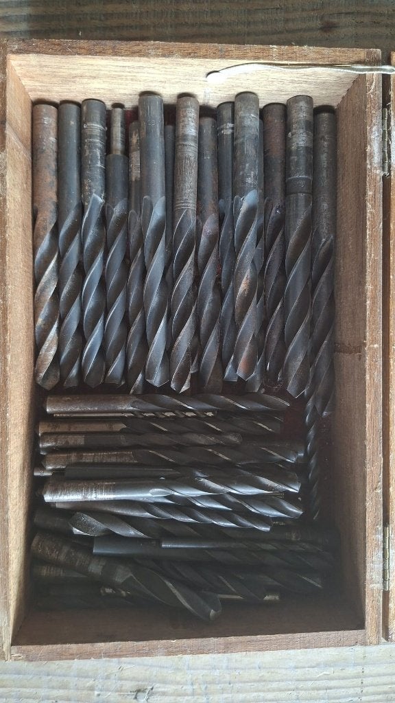 HSS staalboren ijzerboren 65 stuks, Ophalen of Verzenden, Zo goed als nieuw, Kolomboormachine
