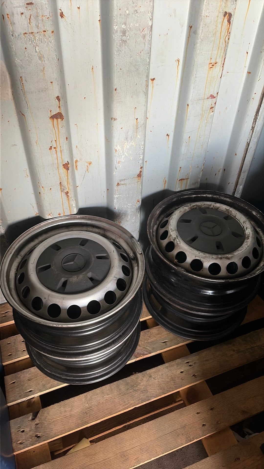 Sprinter velgen 4 stuk 6 gaten 16 inch, Ophalen of Verzenden, Zo goed als nieuw