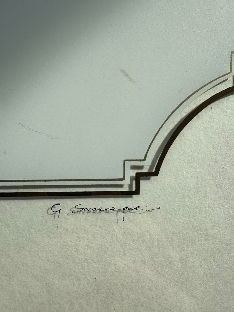 Grafiek 'Bergen op Zoom' van G. Swaenepoel, Antiek en Kunst, Ophalen of Verzenden