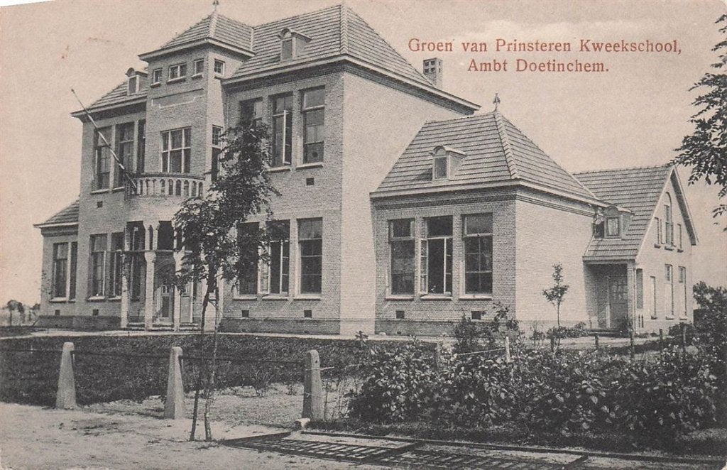 702-154-039 Groen Van Prinsteren Kweekschool Ambt Doetinche, Verzenden, Voor 1920, Gelderland