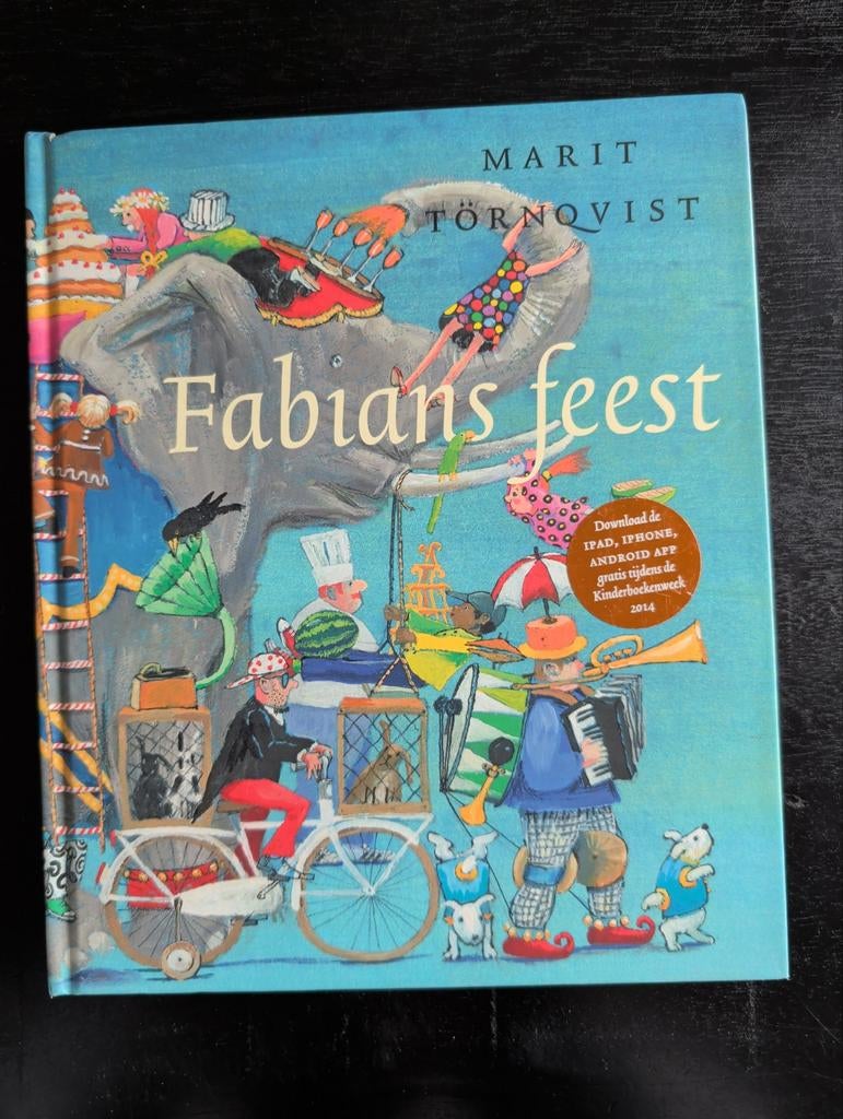 Fabians feest - Marit Törnqvist (Kinderboek), Ophalen of Verzenden, Zo goed als nieuw, Marit Törnqvist, 3 tot 4 jaar