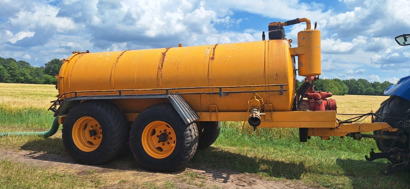 Veenhuis mesttank 10.000 liter met dubbele vacuümpomp, Zakelijke goederen, Agrarisch | Werktuigen, Ophalen of Verzenden, Akkerbouw