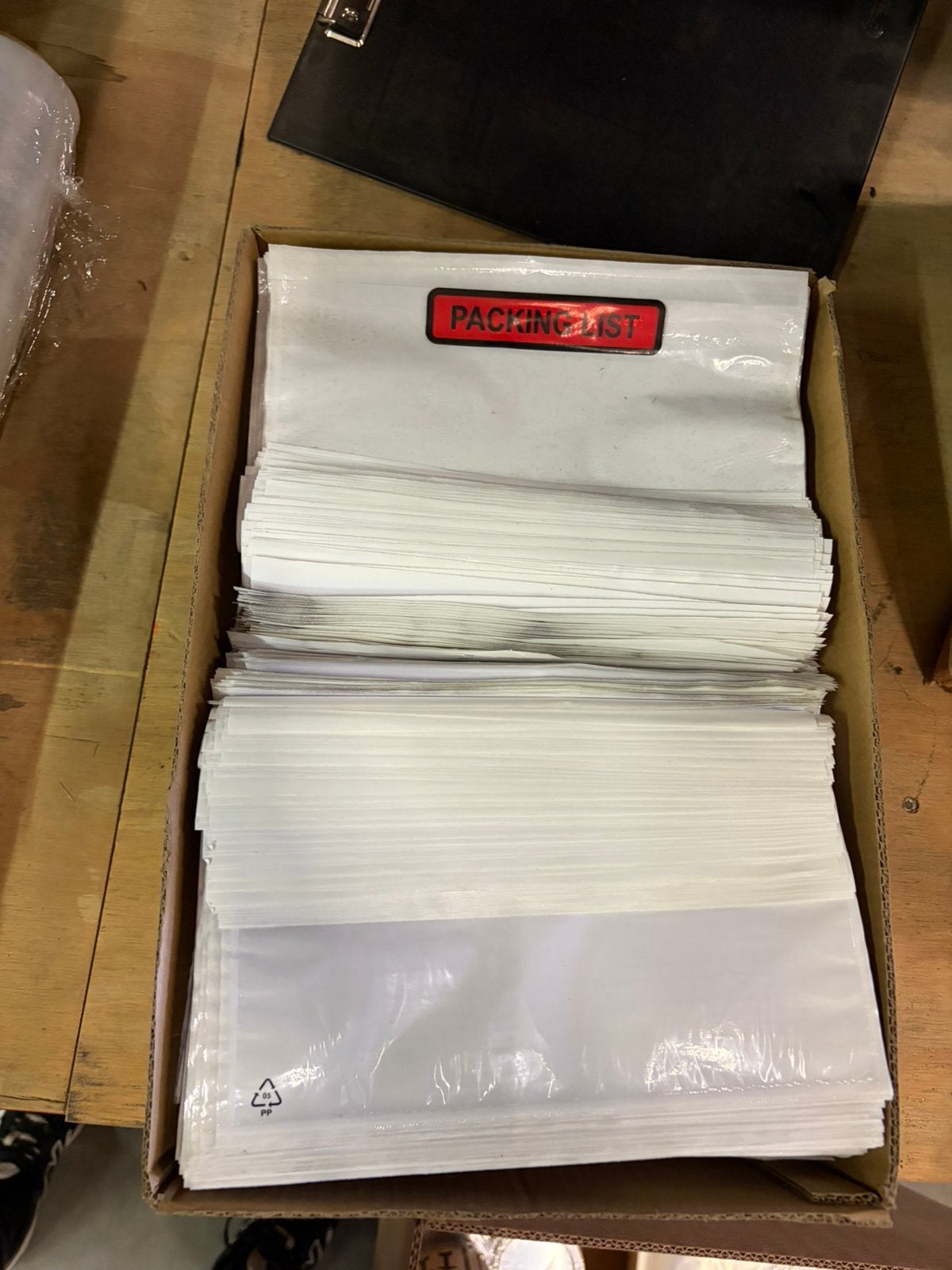 Diverse verpakkingsmaterialen gripzakje packinglist klembord, Ophalen of Verzenden, Envelop