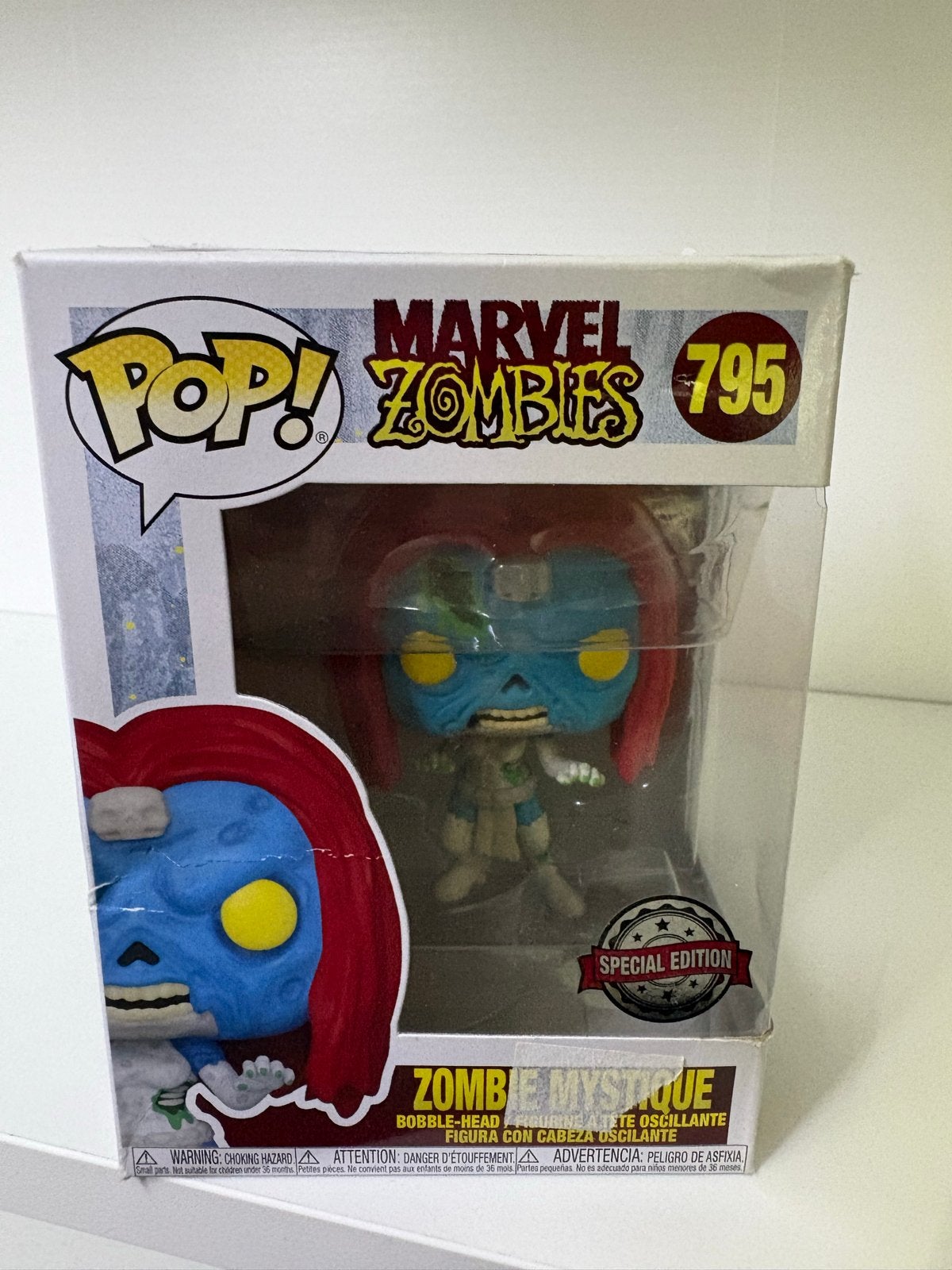Funko Pop! Marvel Zombies 795 Zombie Mystique Special Editio, Ophalen, Nieuw