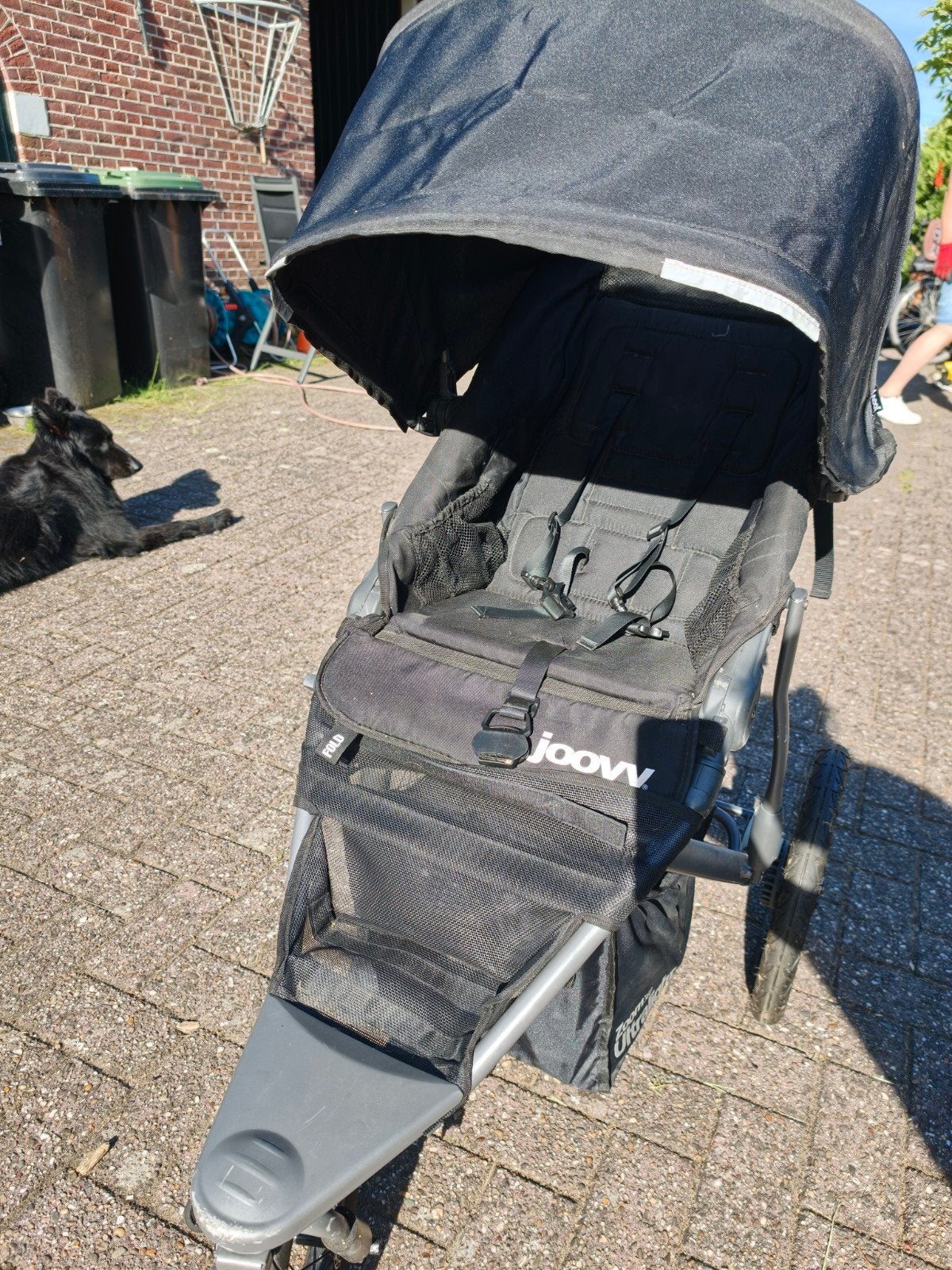 Joovy Zoom 360 Ultralight hardloopbuggy, Gebruikt, Luchtbanden, Ophalen, Kinderwagen