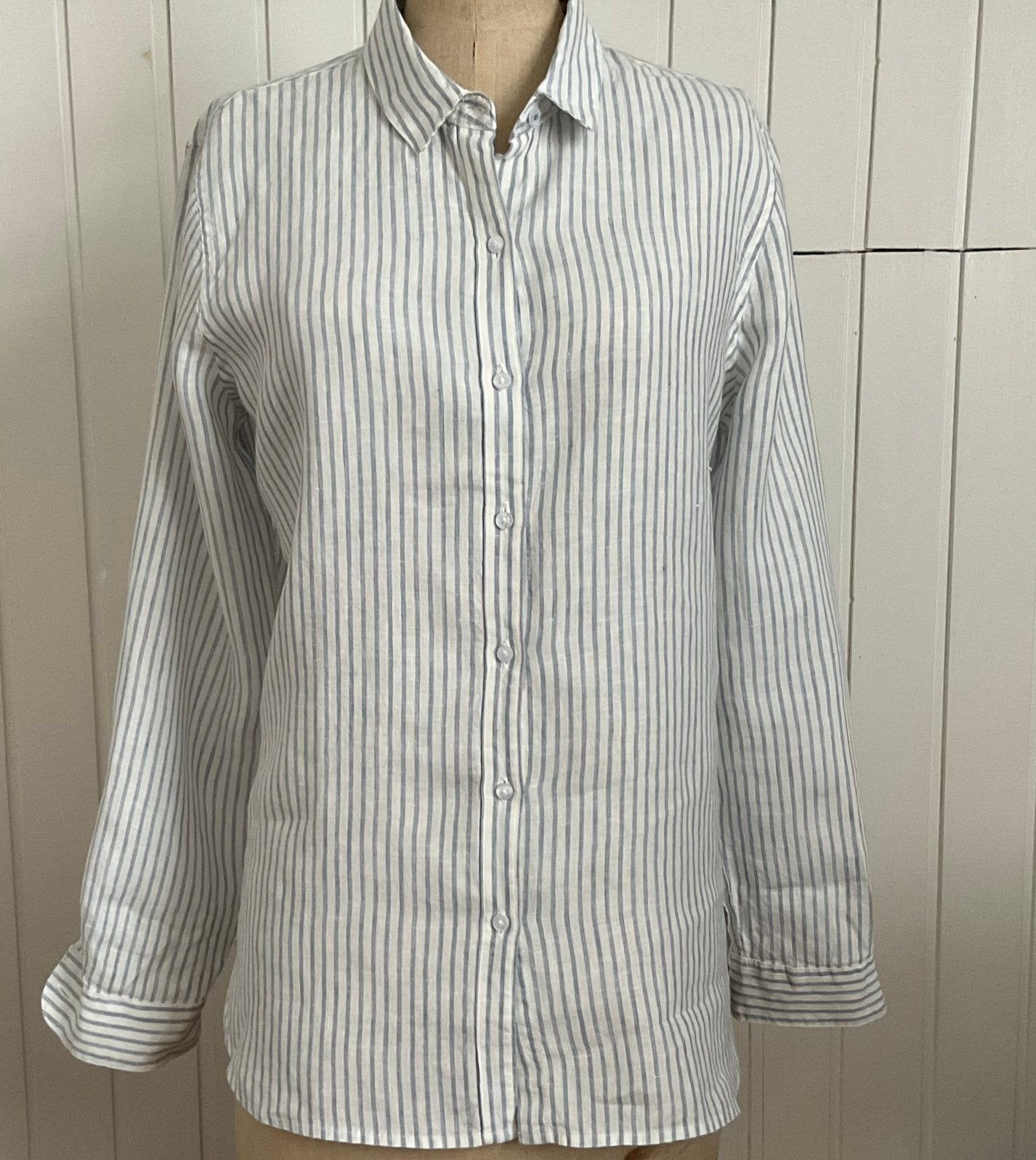 Linnen bloes 40 BARBOUR, Ophalen of Verzenden, Nieuw, Wit, Halswijdte 39/40 (M)