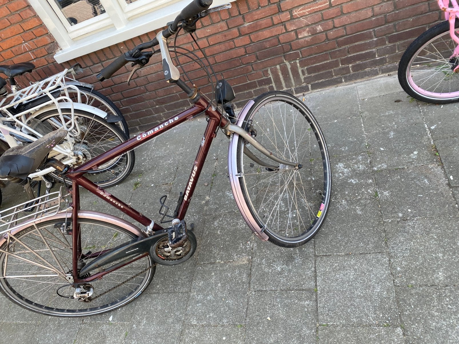 Batavus Aluminium Herenfiets, Ophalen, Versnellingen, Batavus, Zo goed als nieuw