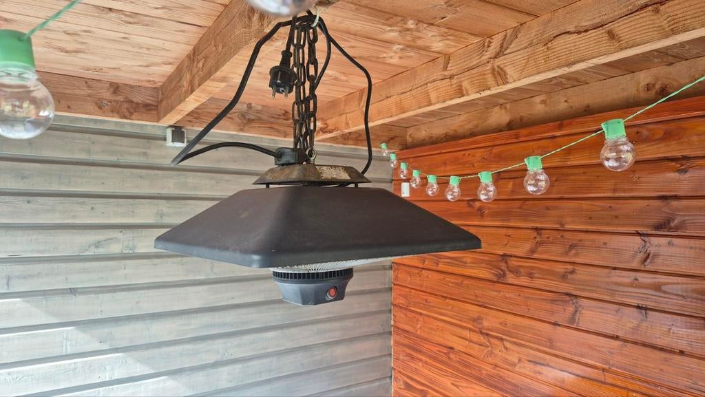 Buitenlamp / Warmtelamp voor Terras, Tuin en Terras, Plafond, Gebruikt, Waterbestendig, Ophalen