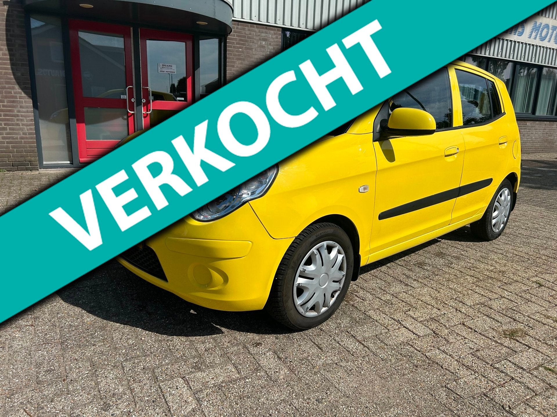 Kia Picanto 1.0 X-pect Airco, 21 km/l, Stof, Gebruikt, Zwart