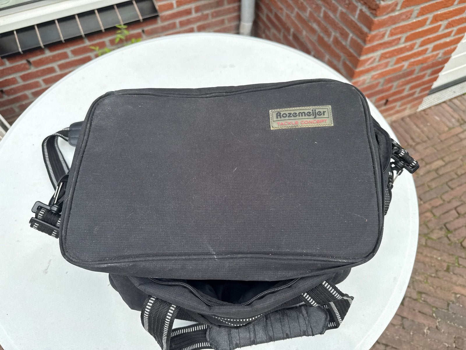 Rozemeijer gevoerde tackle tas - 30x20x15cm met zijvakken, Ophalen, Gebruikt, Koffer of Tas