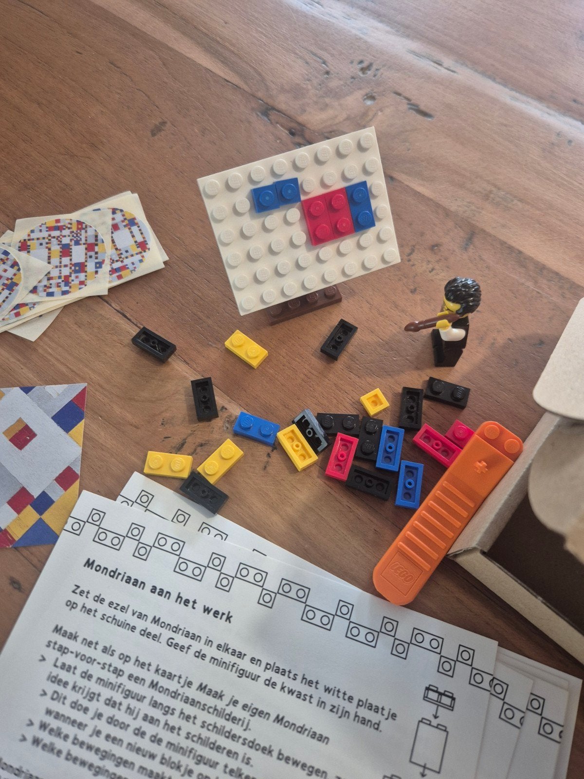 LEGO Workshopbox Mondriaan in Motion - Stop-motion, Ophalen of Verzenden, Zo goed als nieuw, Overige merken