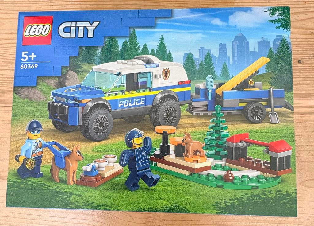 Lego City Politie Hondentraining 60369 NIEUW in doos, Ophalen, City, Lego, Nieuw