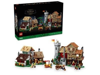 LEGO Icons 10332 Middeleeuwse Stadsplein, Lego, Nieuw, Ophalen of Verzenden, Icons
