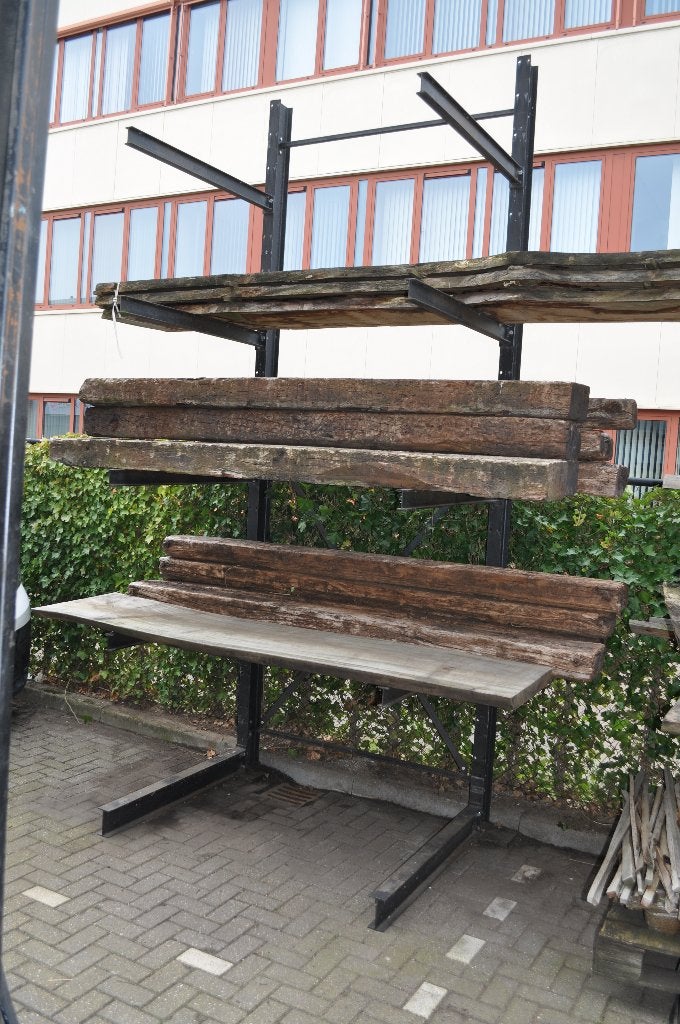 400 cm draagarmstelling, opslagrek, Doe-het-zelf en Verbouw, Ophalen of Verzenden, Gebruikt