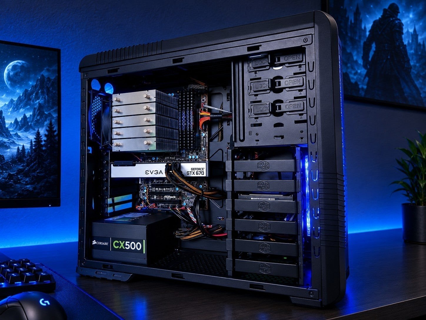 Budget Game Pc: I5-3570K // GTX670 // 16GB // 1TB-HDD + SSD ...