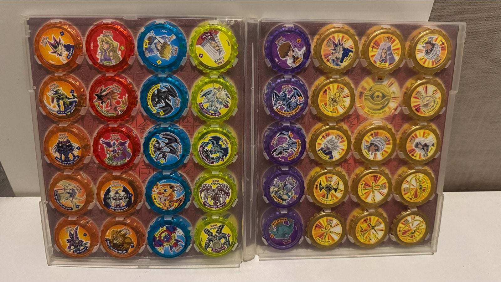 Yu-Gi-Oh! Kaarten en Pogs Collectie, Ophalen of Verzenden, Gebruikt, Meerdere kaarten, Foil