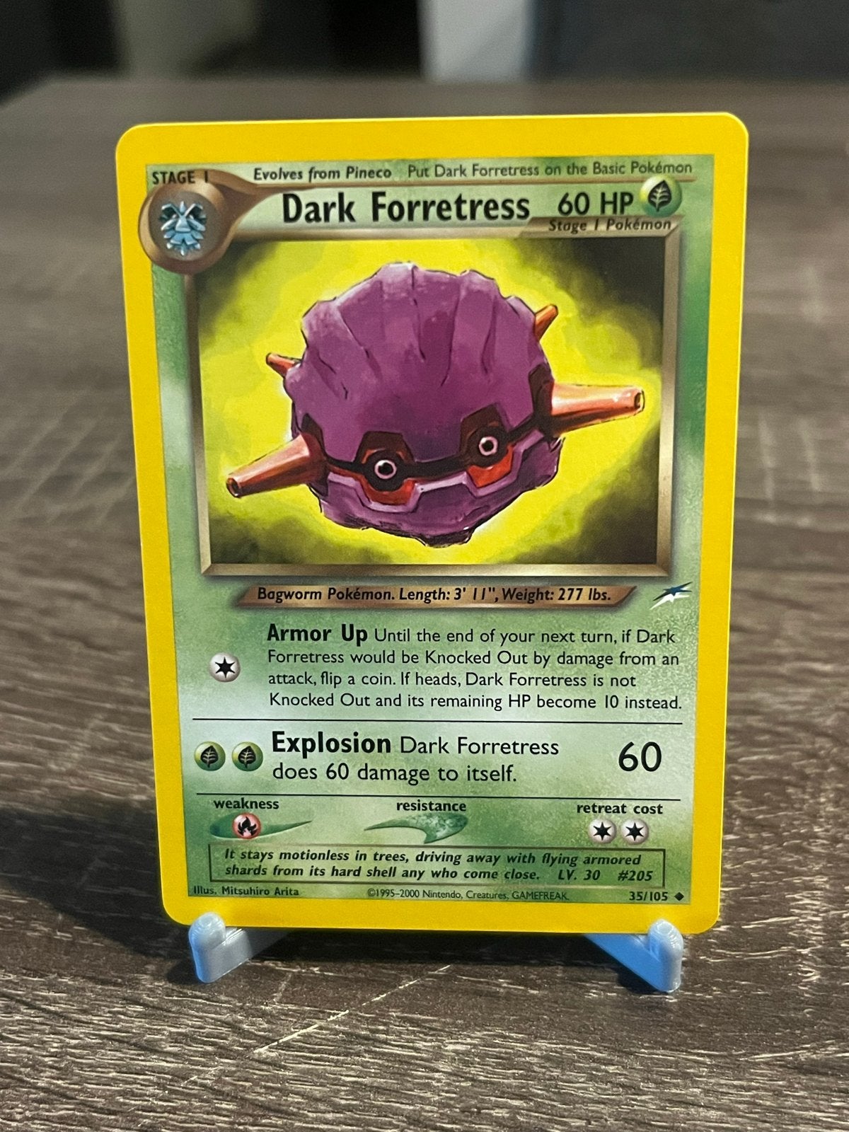 Dark Forretress (31/105) - Neo Destiny - EX, Ophalen of Verzenden, Zo goed als nieuw, Losse kaart