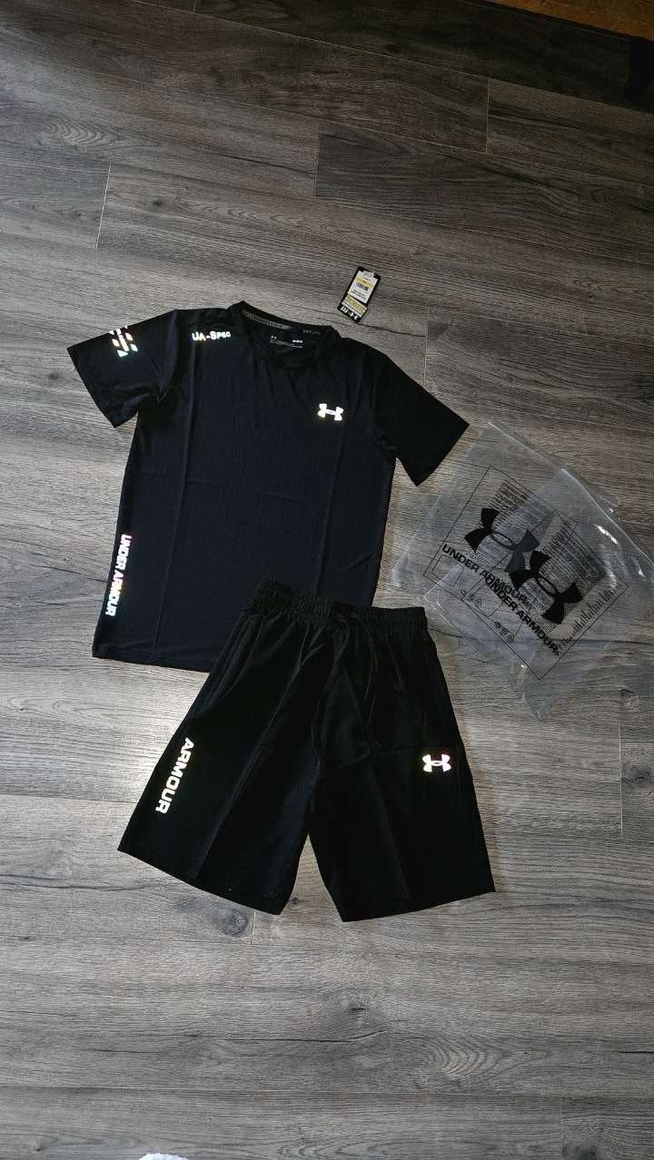 Under Armour, Fitness, Maat 48/50 (M), Zwart, Nieuw