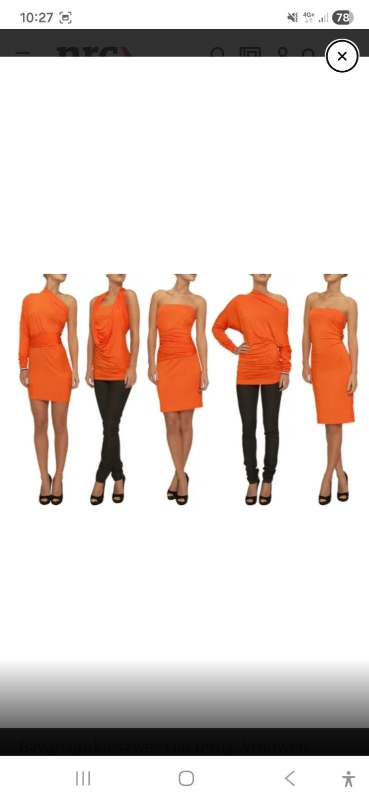 Nieuw: WK oranje jurk van Supertrash, Kleding | Dames, Jurken, Ophalen of Verzenden, Nieuw, Oranje, Boven de knie