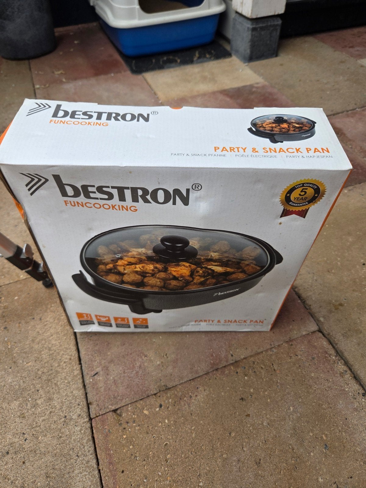 Bestron Multifunctionele Party/Snack Pan - Nieuw, Ophalen of Verzenden, Nieuw