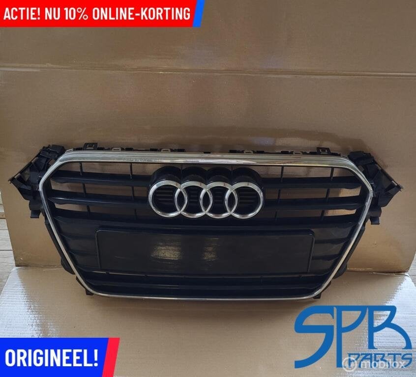 AUDI A4 8K B8 FACELIFT S-LINE S GRILLE GLANZEND ZWART GRILL