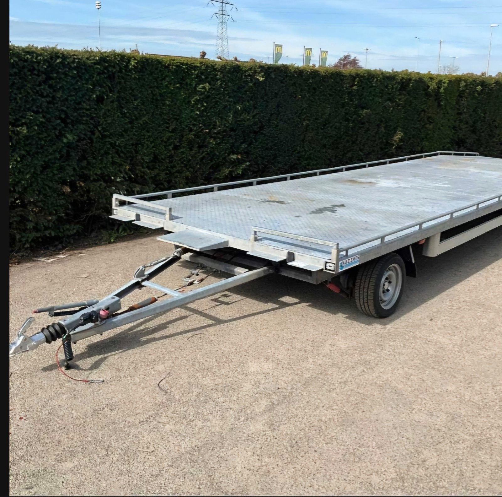 autotransporter / plateauwagen, Ophalen, Zo goed als nieuw