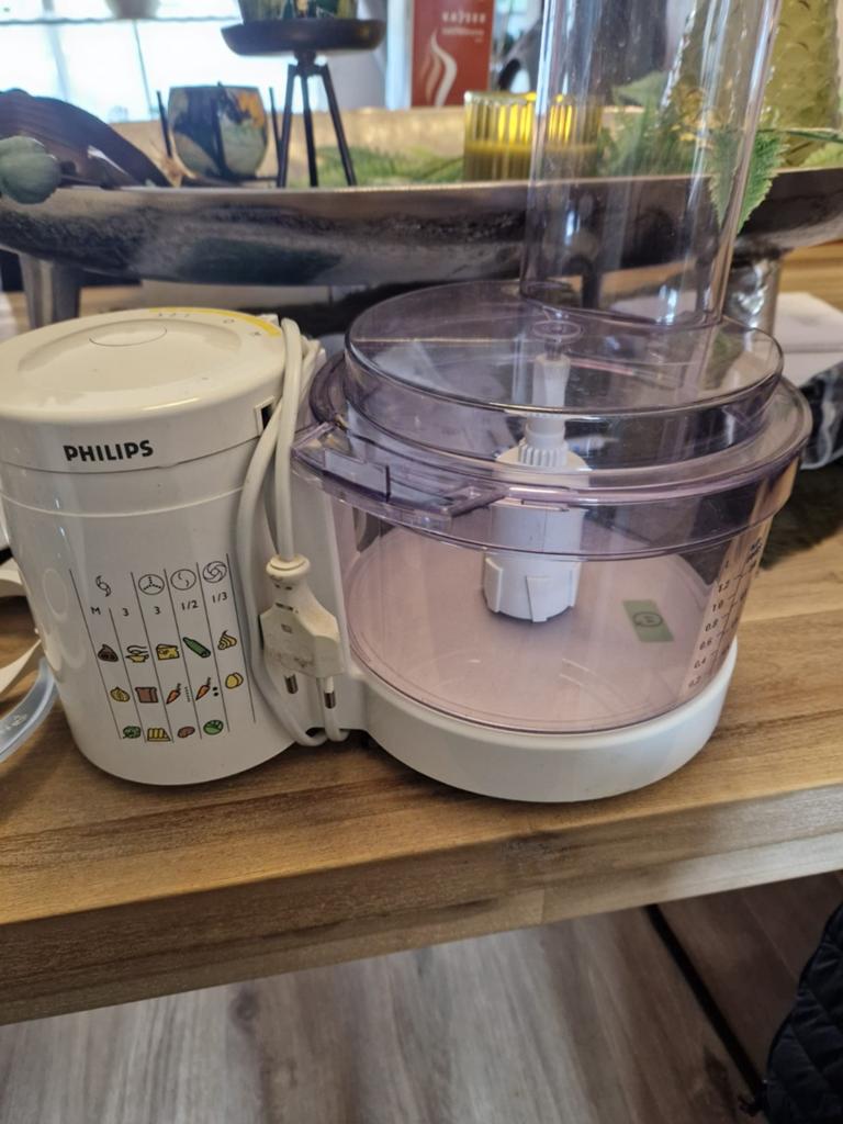 Philips Keukenmachine nieuw, Ophalen of Verzenden, Nieuw, 3 snelheden of meer